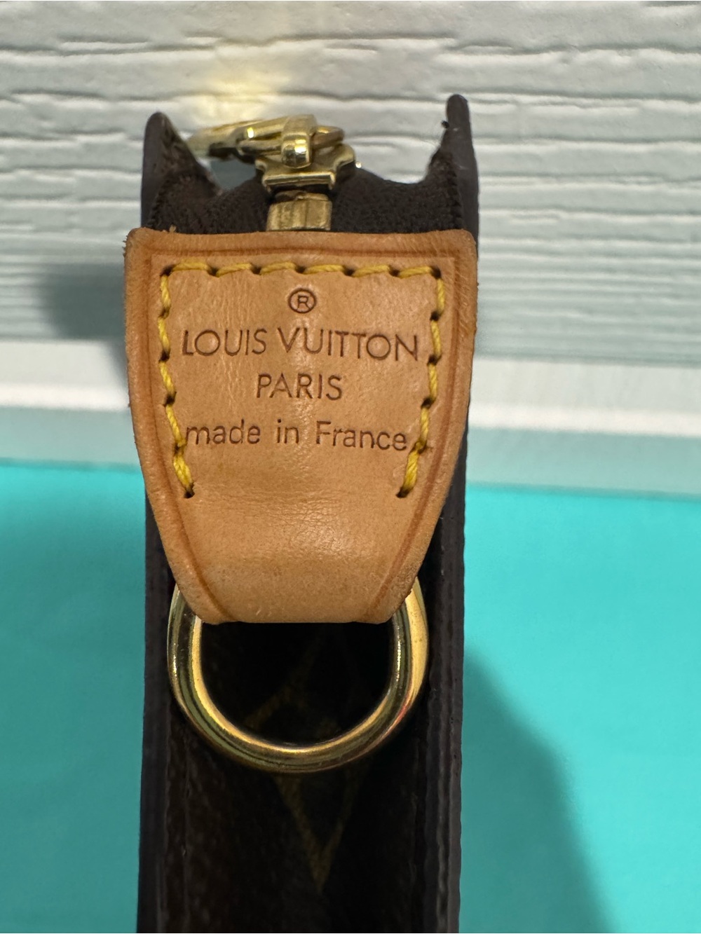 Louis Vuitton Tan Monogram Pochette 20 - Picture 6 of 11